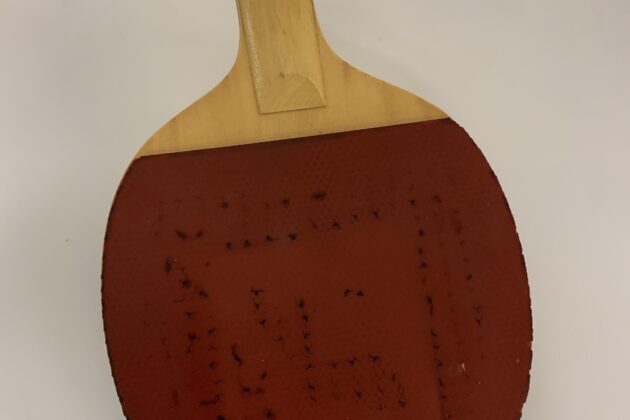 Connie Sweeris Ping Pong Paddle