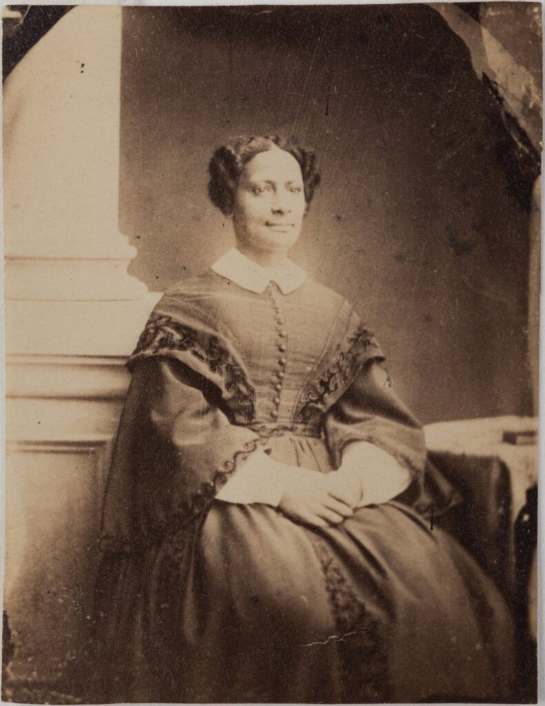 Photo of Sarah Parker Remond (1826-1894). 