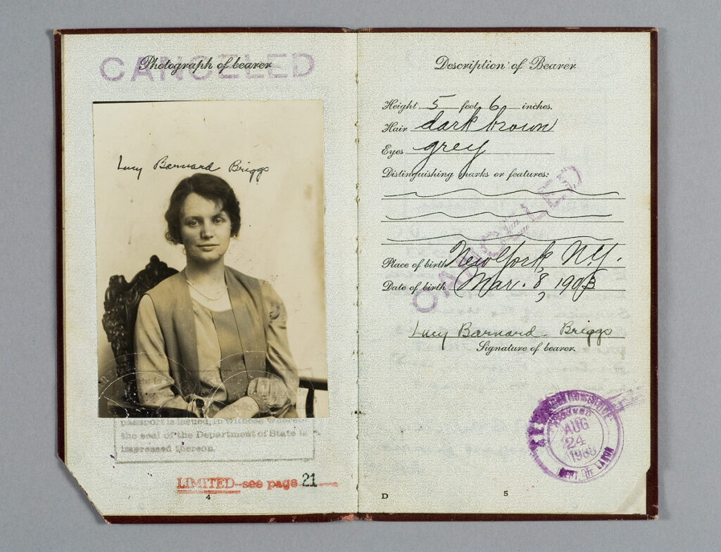 Photo of Lucys Briggs Passport