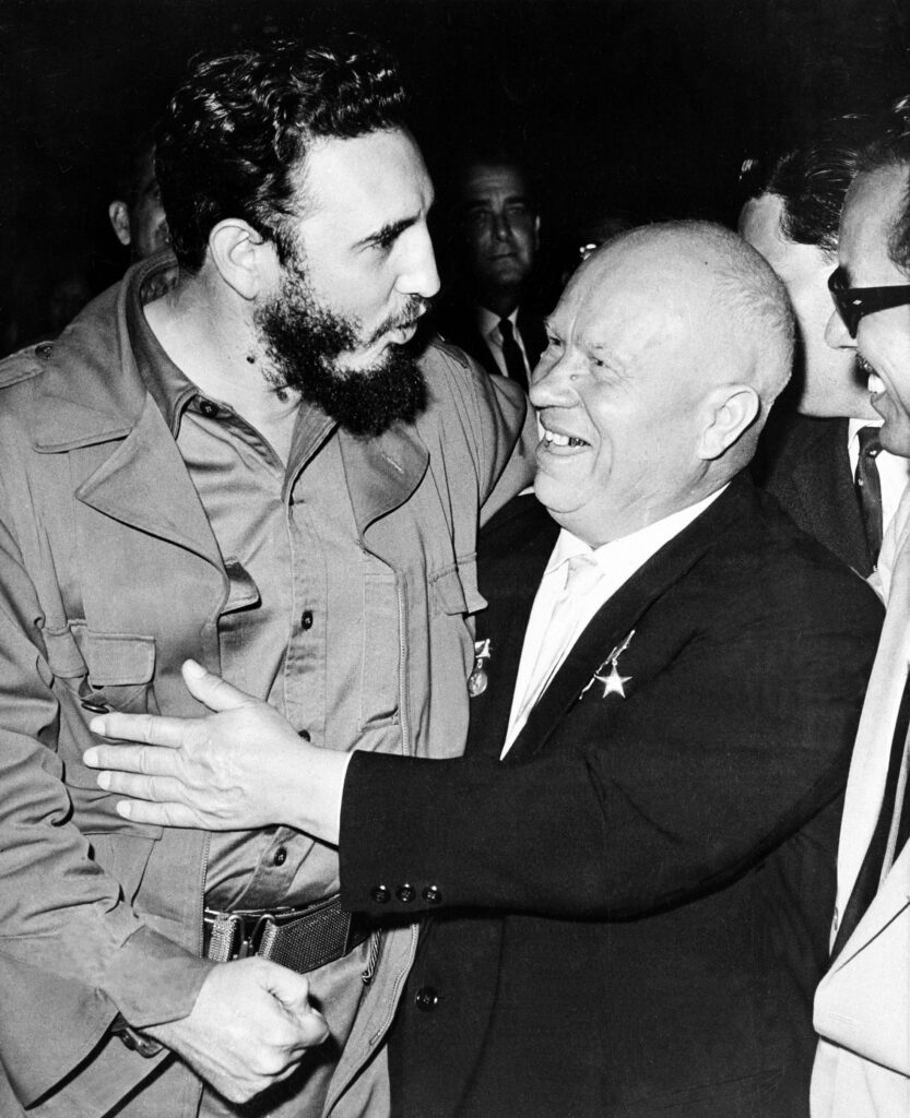 Fidel Castro Nikita Khrushchev