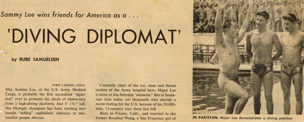 Sammy Lee Diving Diplomat