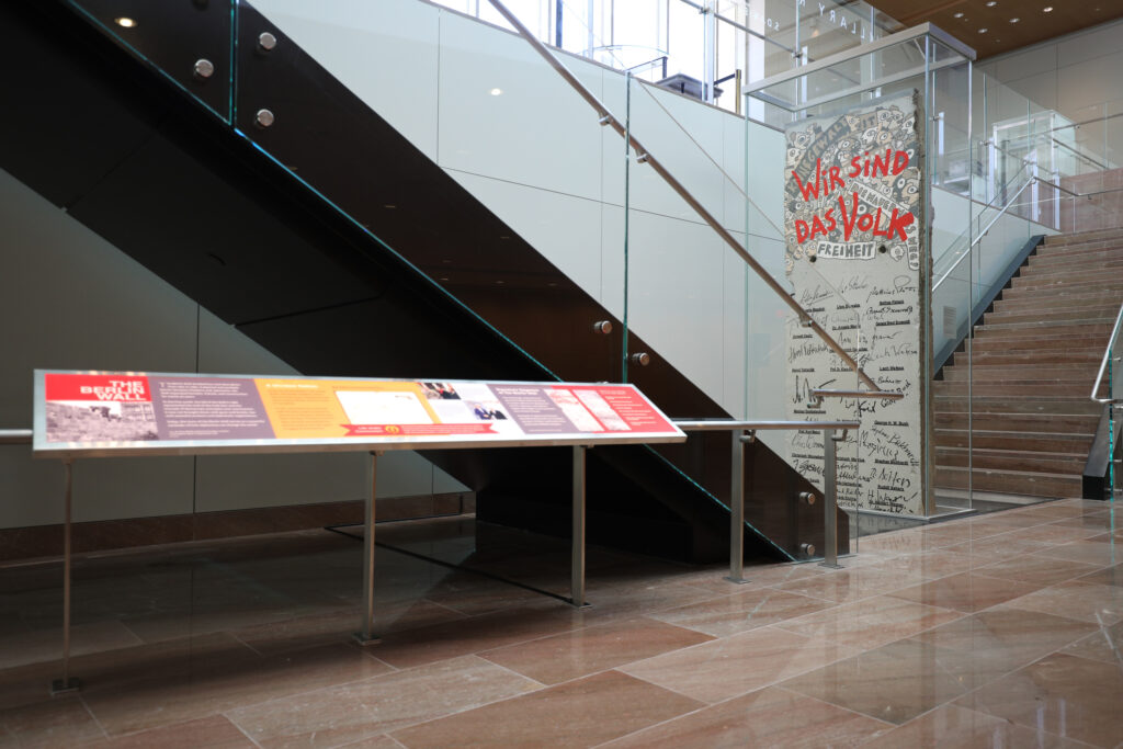 the berlin wall at the national museum of american diplomacy