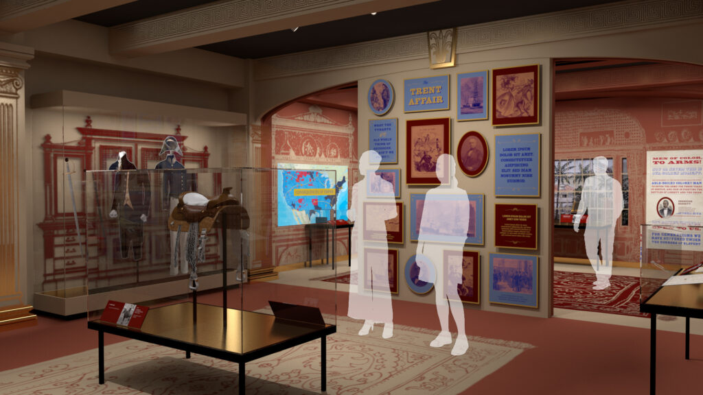 Rendering of 19th Century Gallery