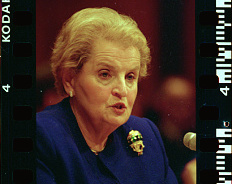 Secretary of State Madeleine K. Albright.