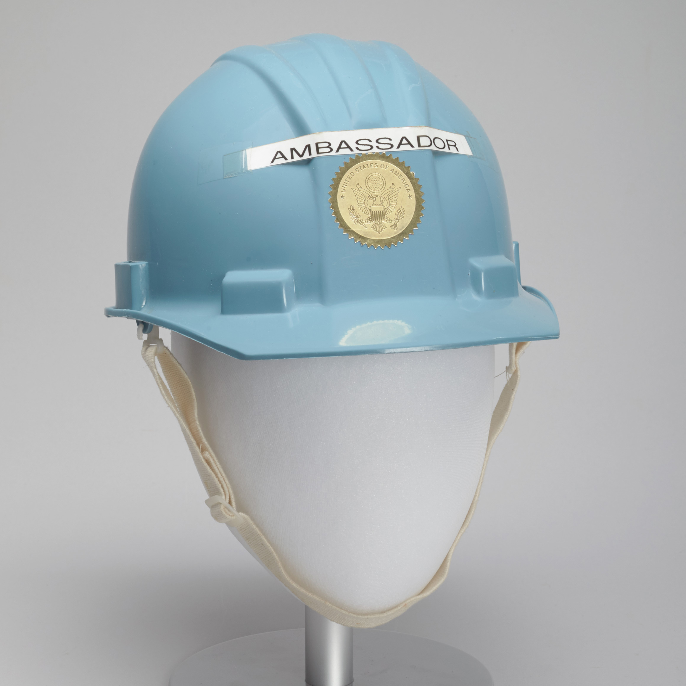 Ambassador Bushnell's Hard Hat The National Museum of American Diplomacy