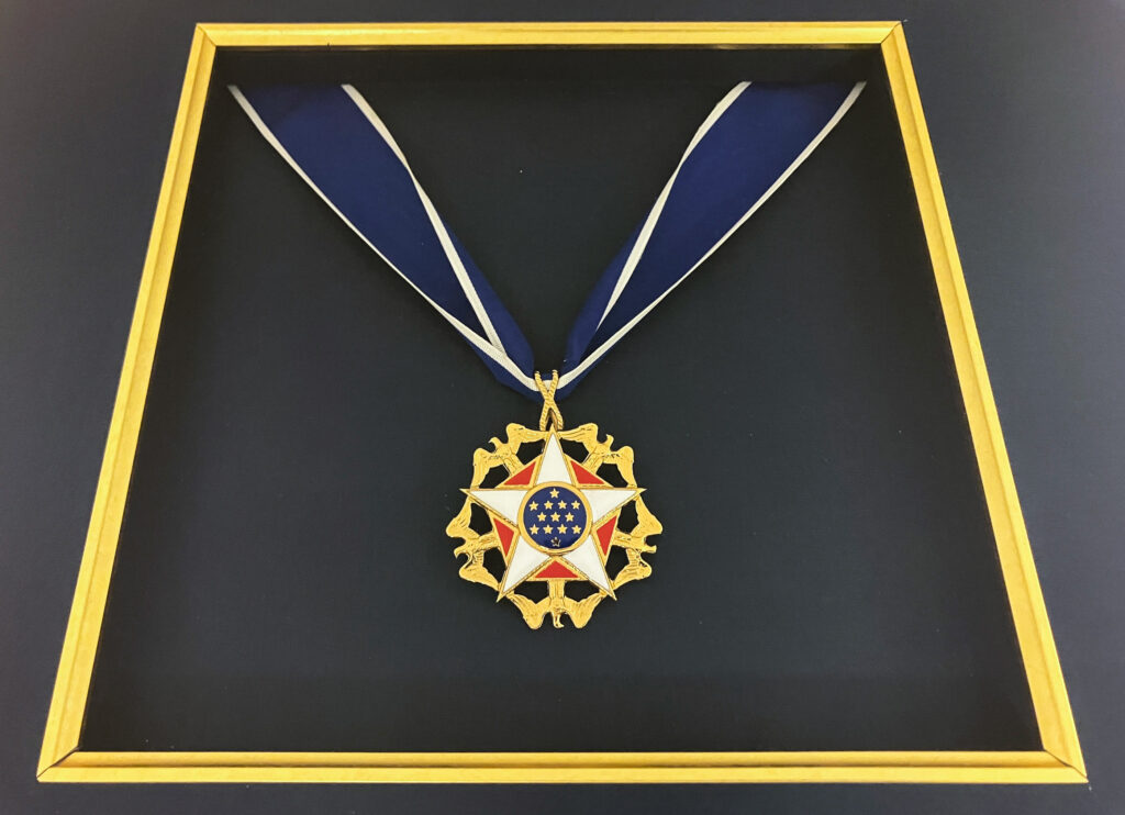 Madeleine Albright's presidential medal of freedom