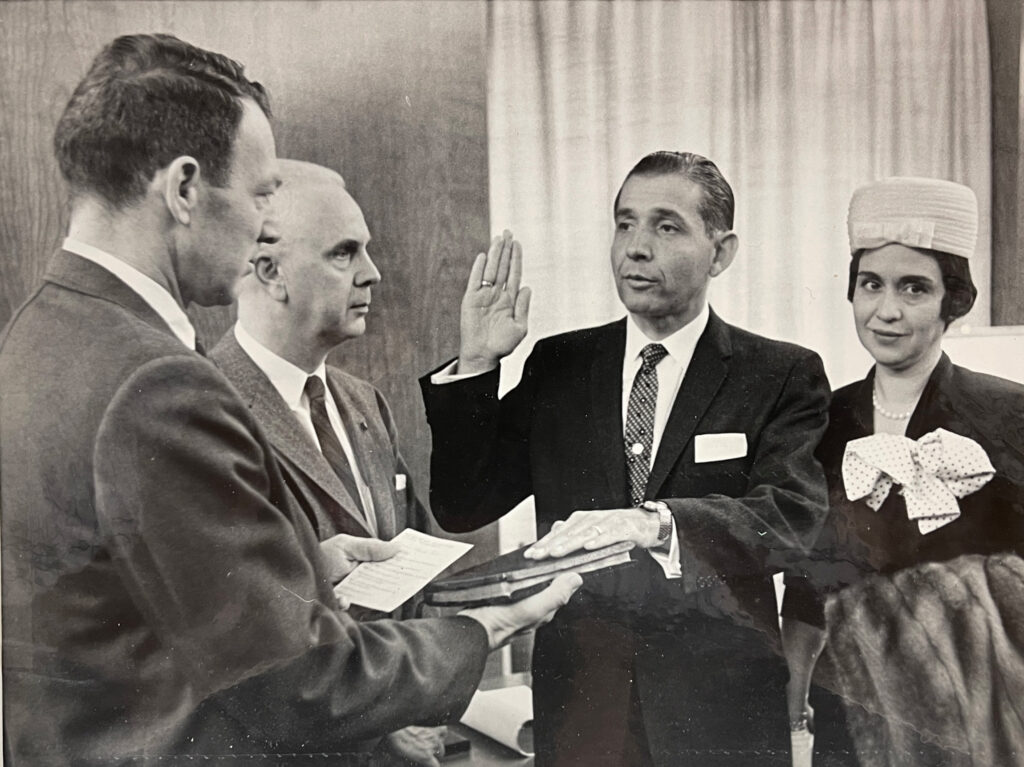 Ambassador telles swearing in