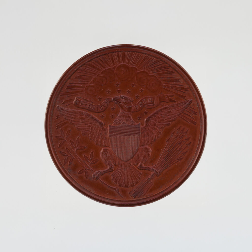 Great seal on a Medallion