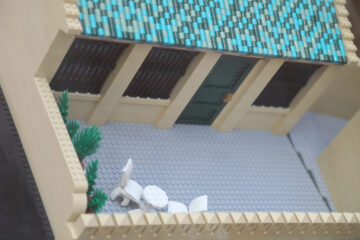 Lego model of the Tangier legation