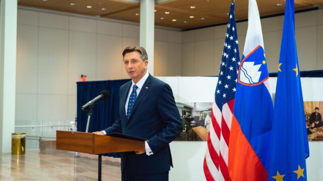 H.E. Borut Pahor, President of the Republic of Slovenia.