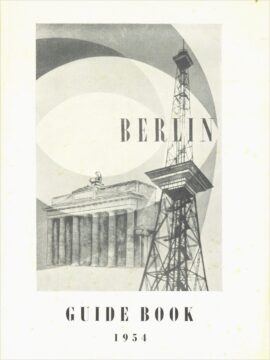 guidebook that says Berlin 1954