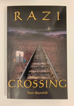 cover of a book that says razi crossing