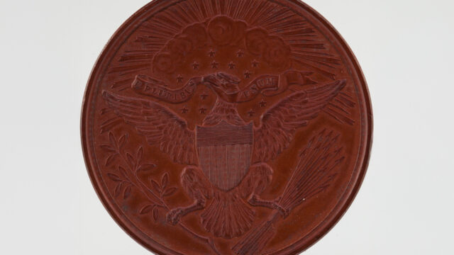 Great seal on a Medallion