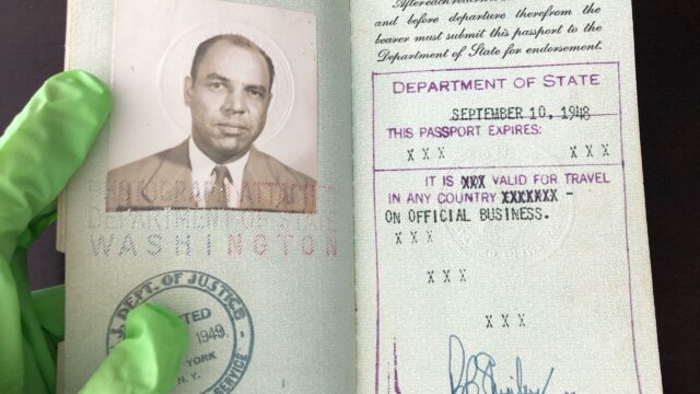 edward r dudley passport