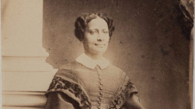 Photo of Sarah Parker Remond (1826-1894).