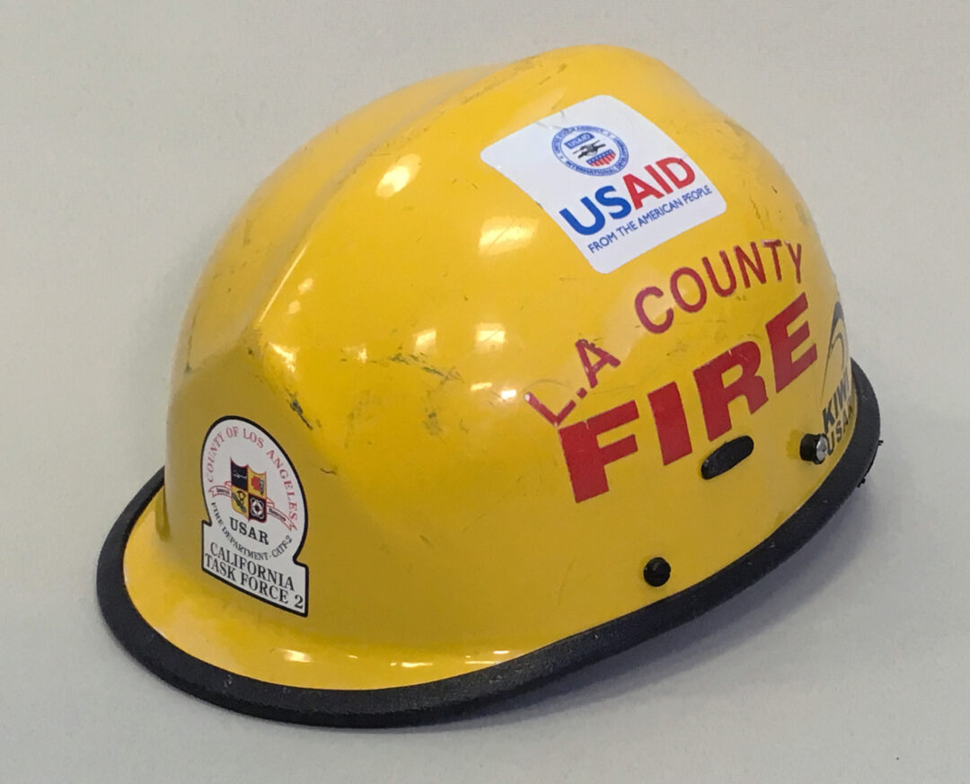 LAFD Fire Helmet - The National Museum of American Diplomacy