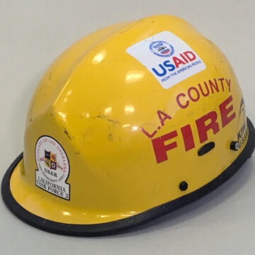 LA Fire department helmet