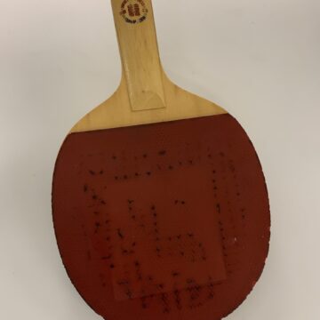 Connie Sweeris Ping Pong Paddle