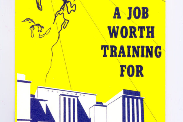 “A Job Worth Training For” Pamphlet