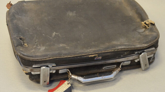 Bomb-damaged Briefcase
