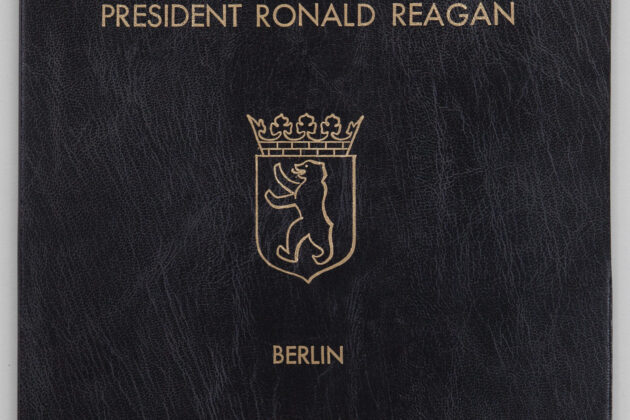 President Reagan Visit to Berlin Folio