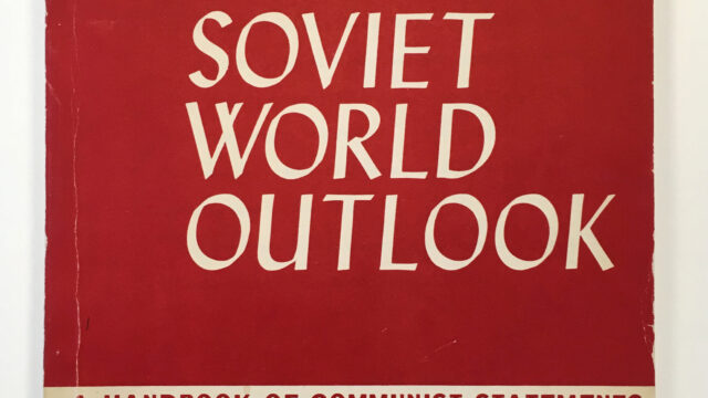 “Soviet World Outlook” Booklet