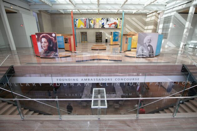 Aerial view of the National Museum of American Diplomacy