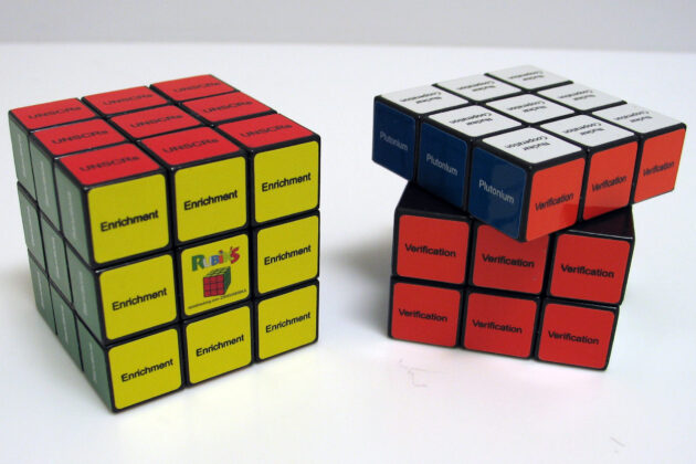 Two Rubik's cubes
