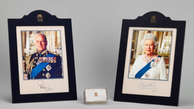 Queen Elizabeth II & Prince Phillip Portraits