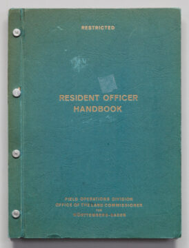 Resident Officer Handbook