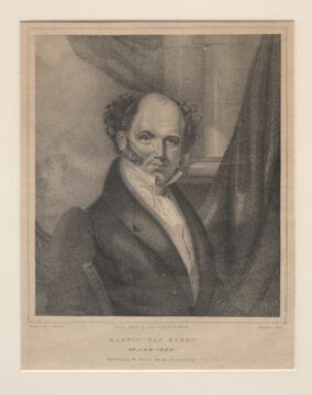 Engraving of Secretary of State Van Buren