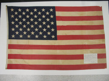U.S. Flag Flown For Hostages