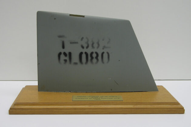 “Wing Tip” Missile Part Plaque